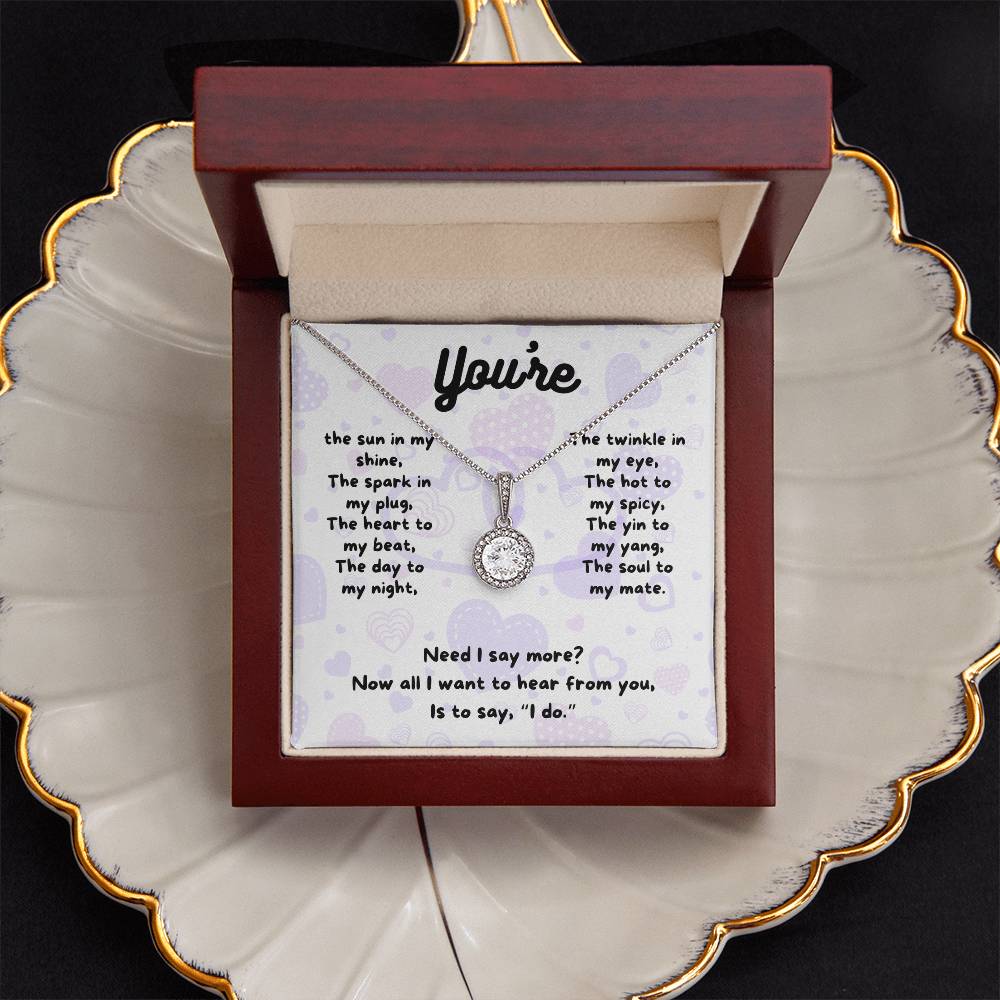 Love - You're the sun - Eternal Hope Necklace