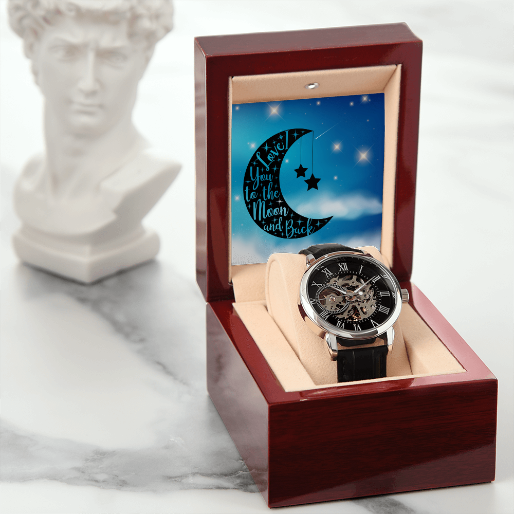 Love - To the moon and back - Openwork Watch