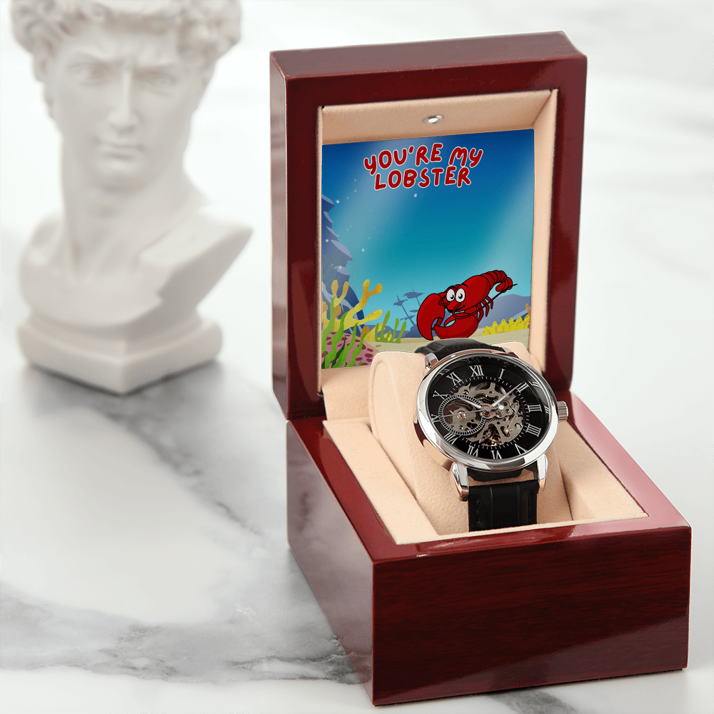 Love - You're my lobster - Openwork Watch