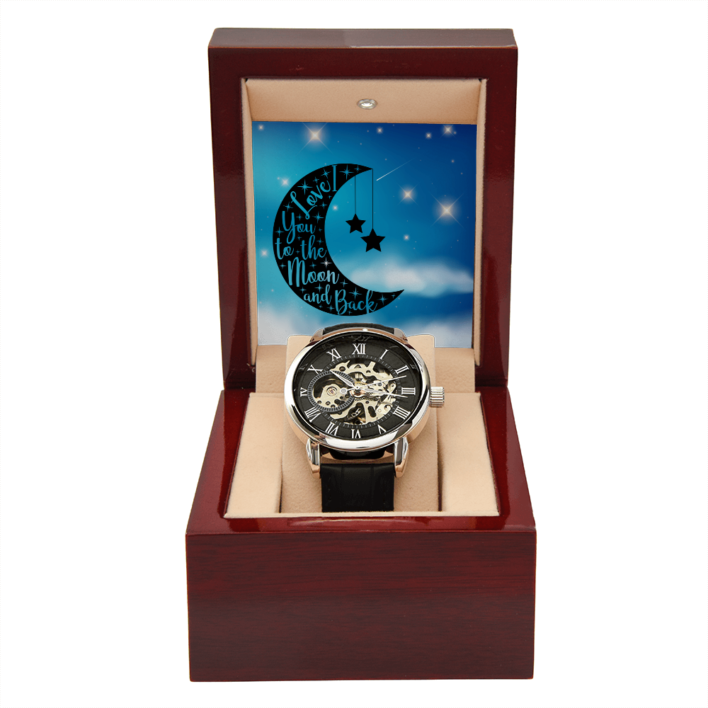 Love - To the moon and back - Openwork Watch