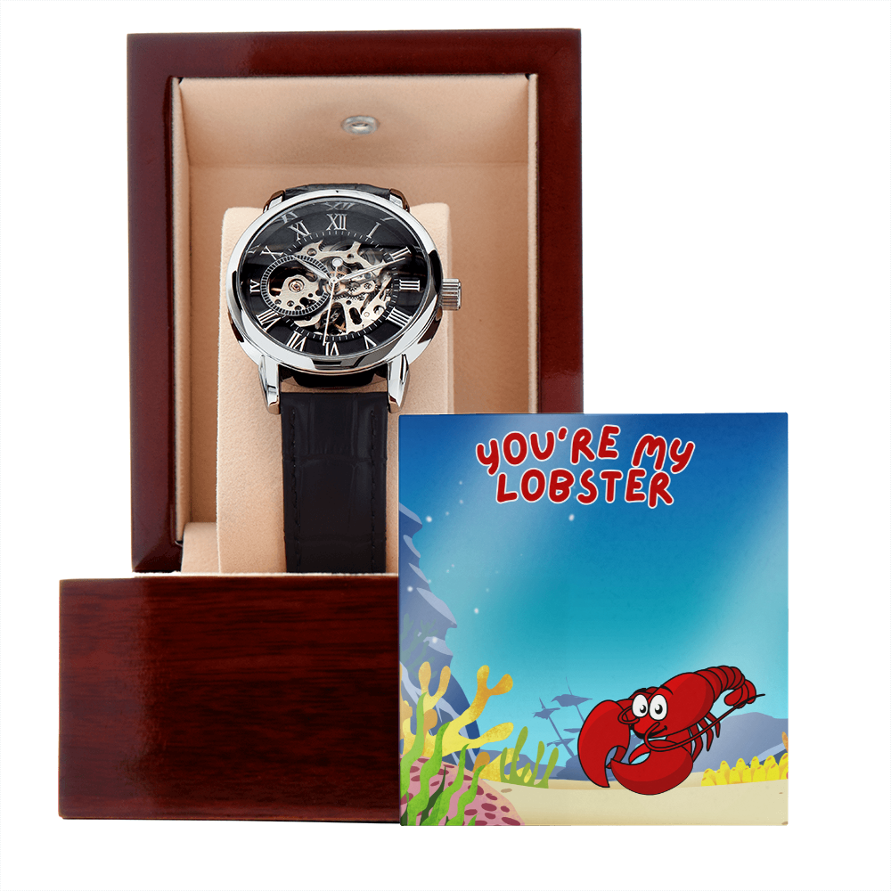 Love - You're my lobster - Openwork Watch