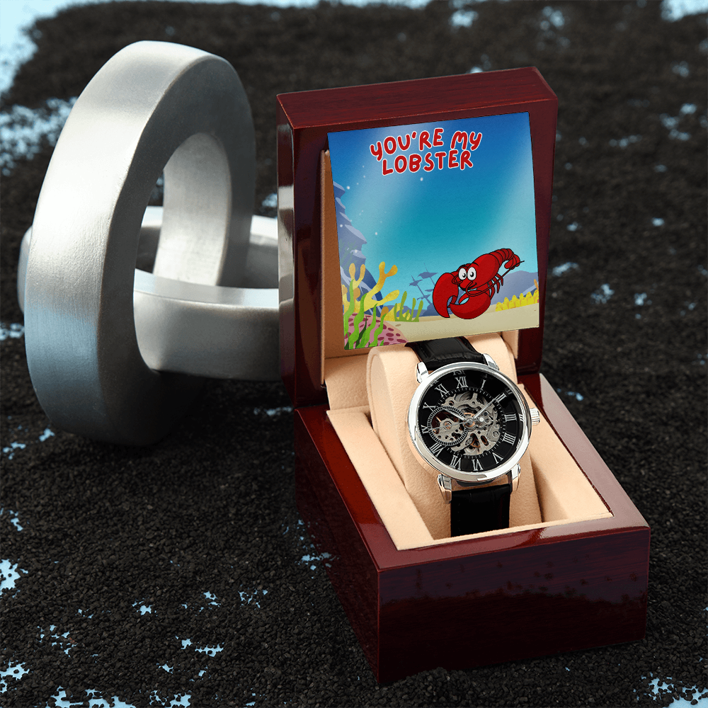 Love - You're my lobster - Openwork Watch