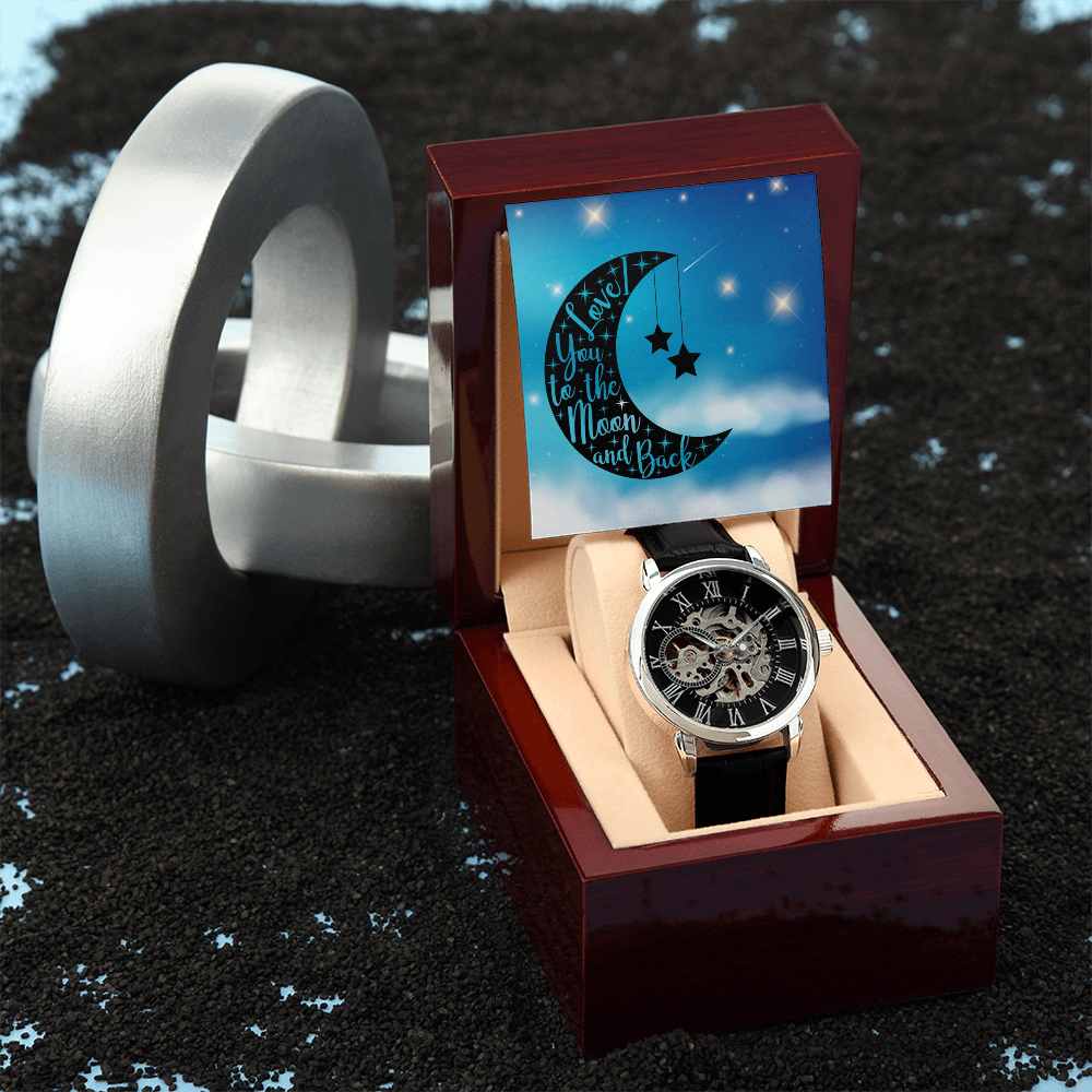 Love - To the moon and back - Openwork Watch