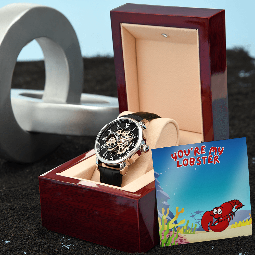 Love - You're my lobster - Openwork Watch