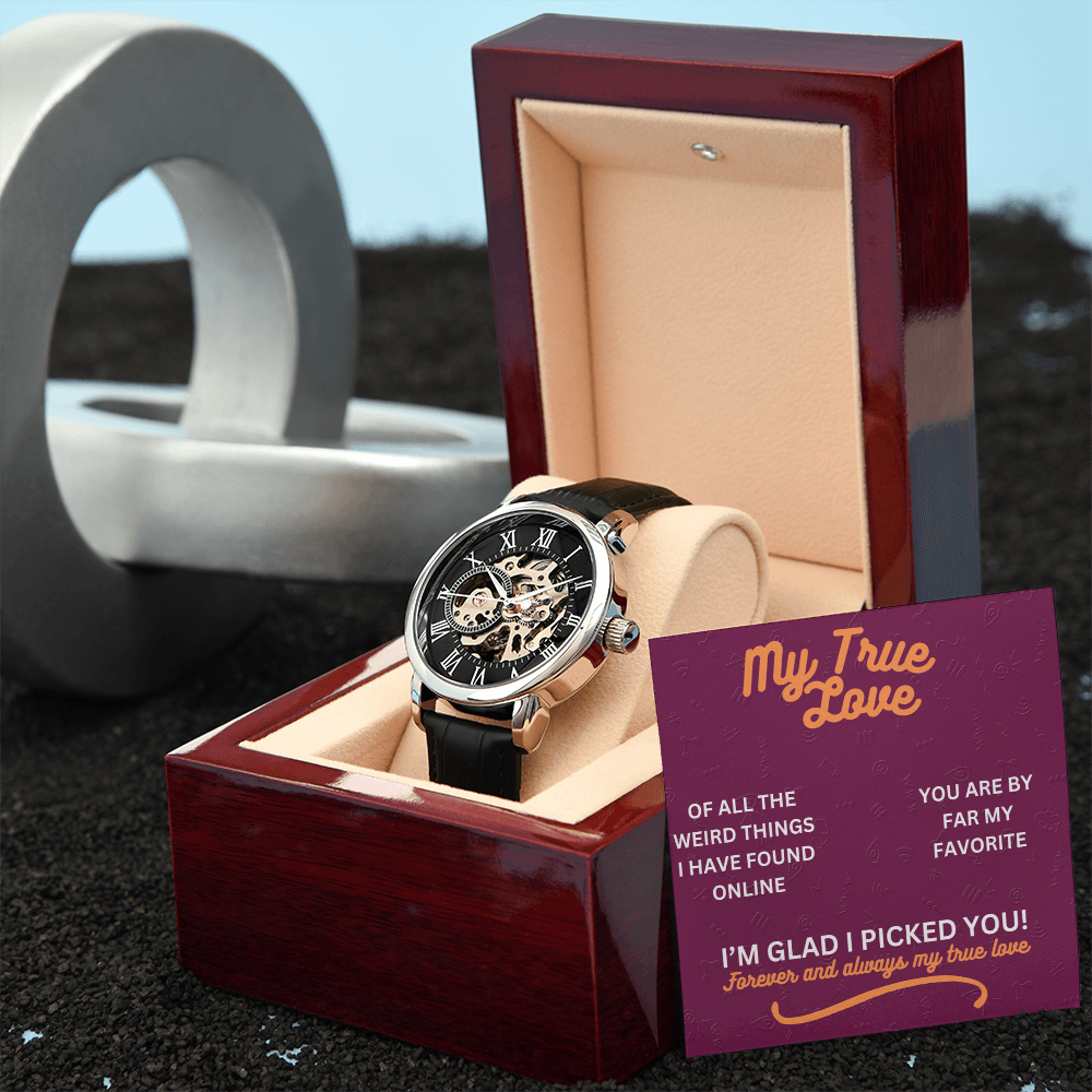 My true love - Of all the weird things - Openwork Watch