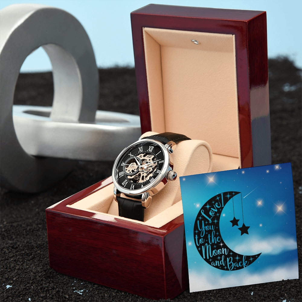 Love - To the moon and back - Openwork Watch