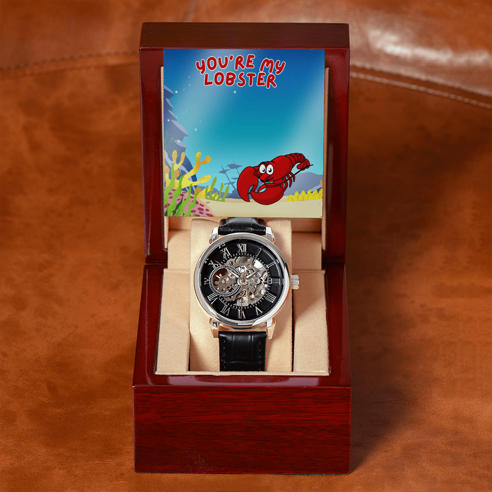 Love - You're my lobster - Openwork Watch