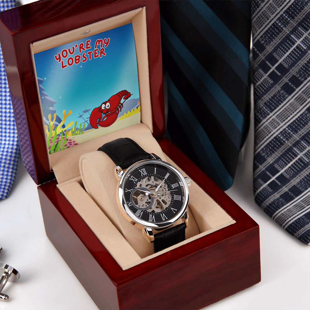 Love - You're my lobster - Openwork Watch