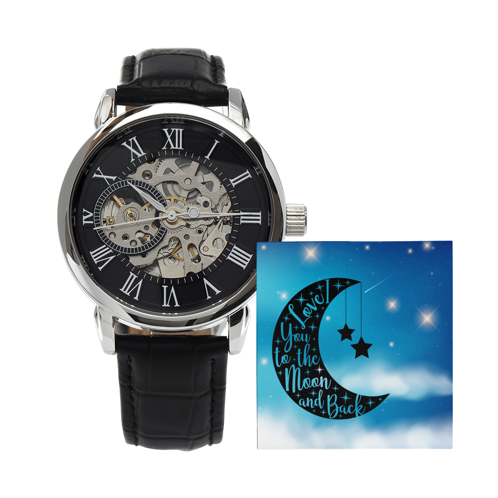 Love - To the moon and back - Openwork Watch