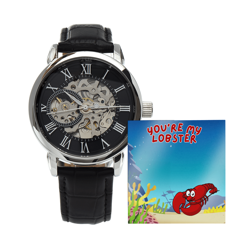 Love - You're my lobster - Openwork Watch