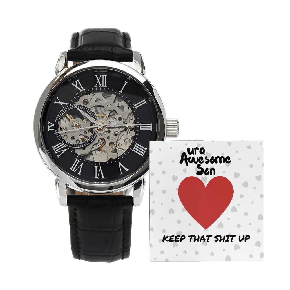 ura Awesome Son - Keep that - Openwork Watch
