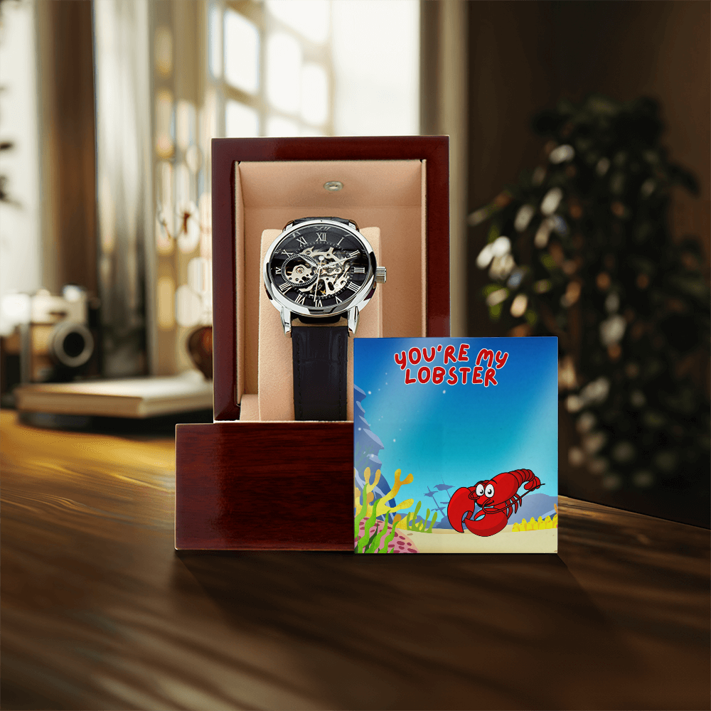 Love - You're my lobster - Openwork Watch