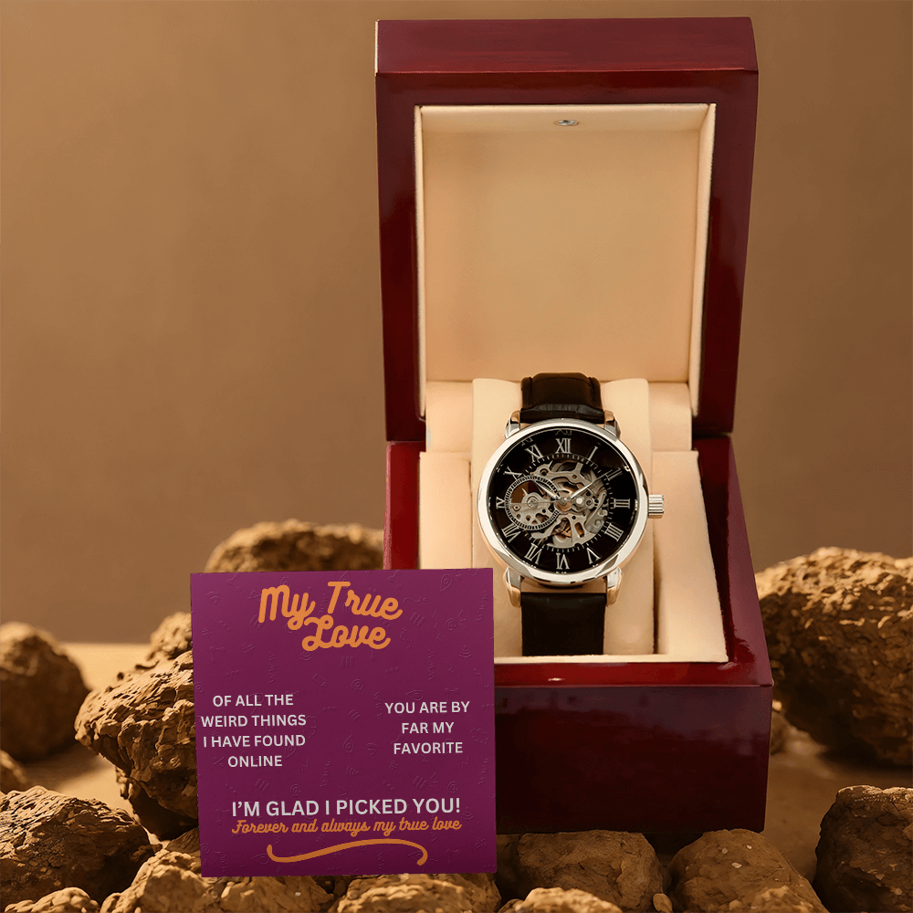 My true love - Of all the weird things - Openwork Watch