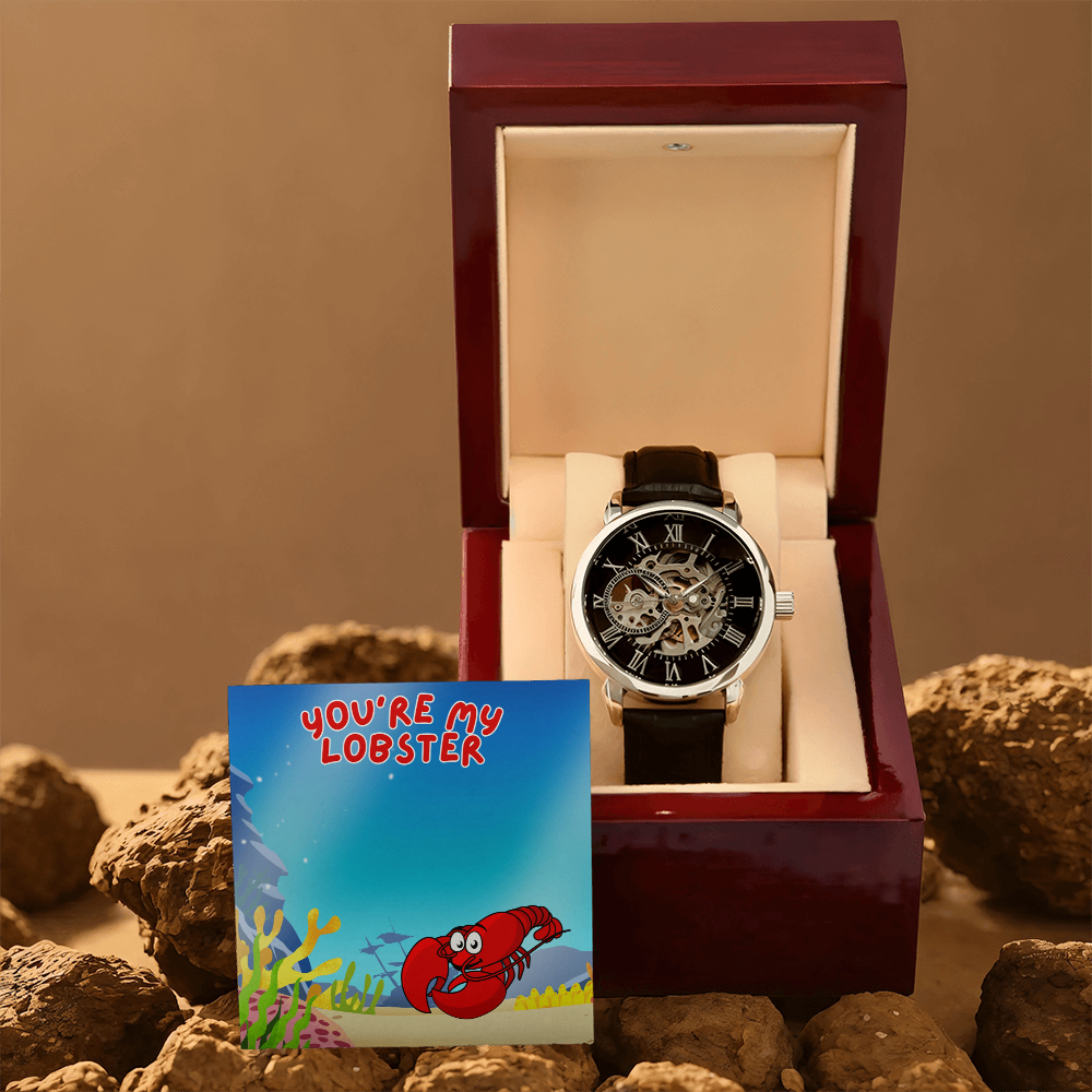 Love - You're my lobster - Openwork Watch