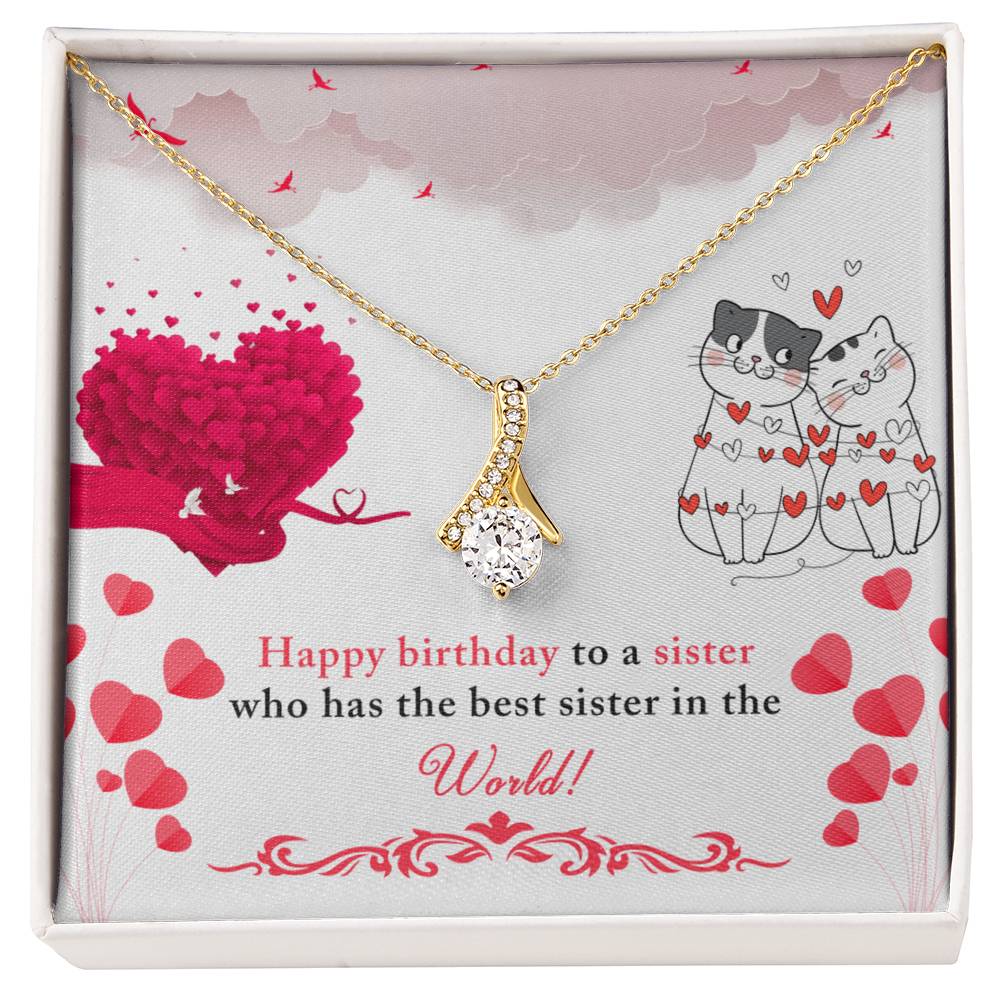 Birthday - To a sister - Alluring Beauty Necklace
