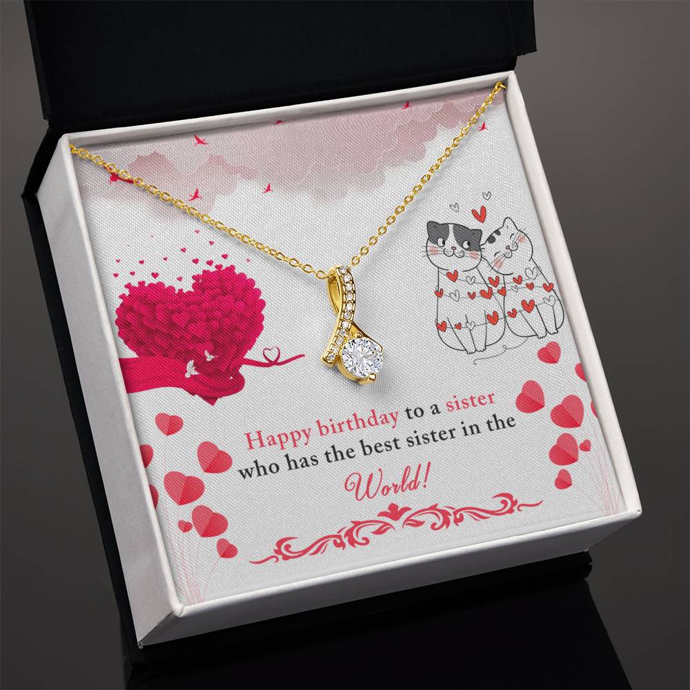 Birthday - To a sister - Alluring Beauty Necklace