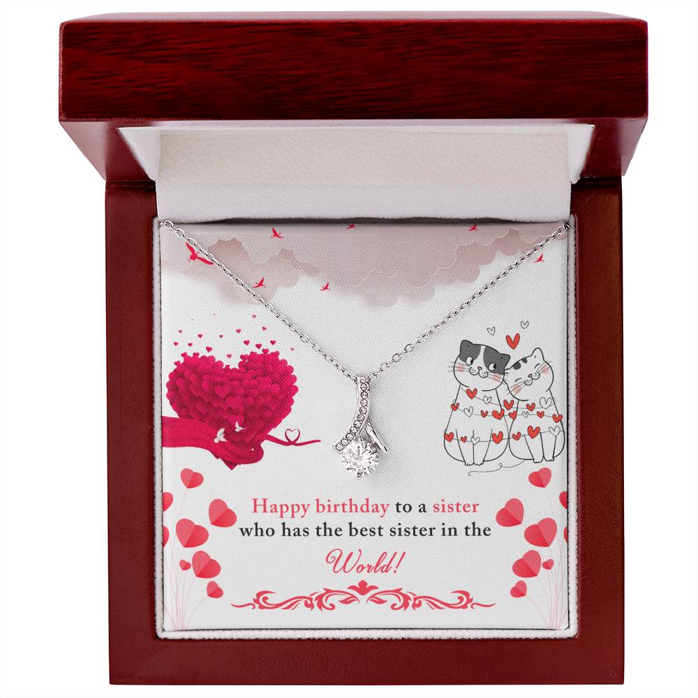 Birthday - To a sister - Alluring Beauty Necklace