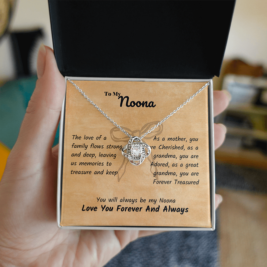 Noona - The love - Love Knot Necklace