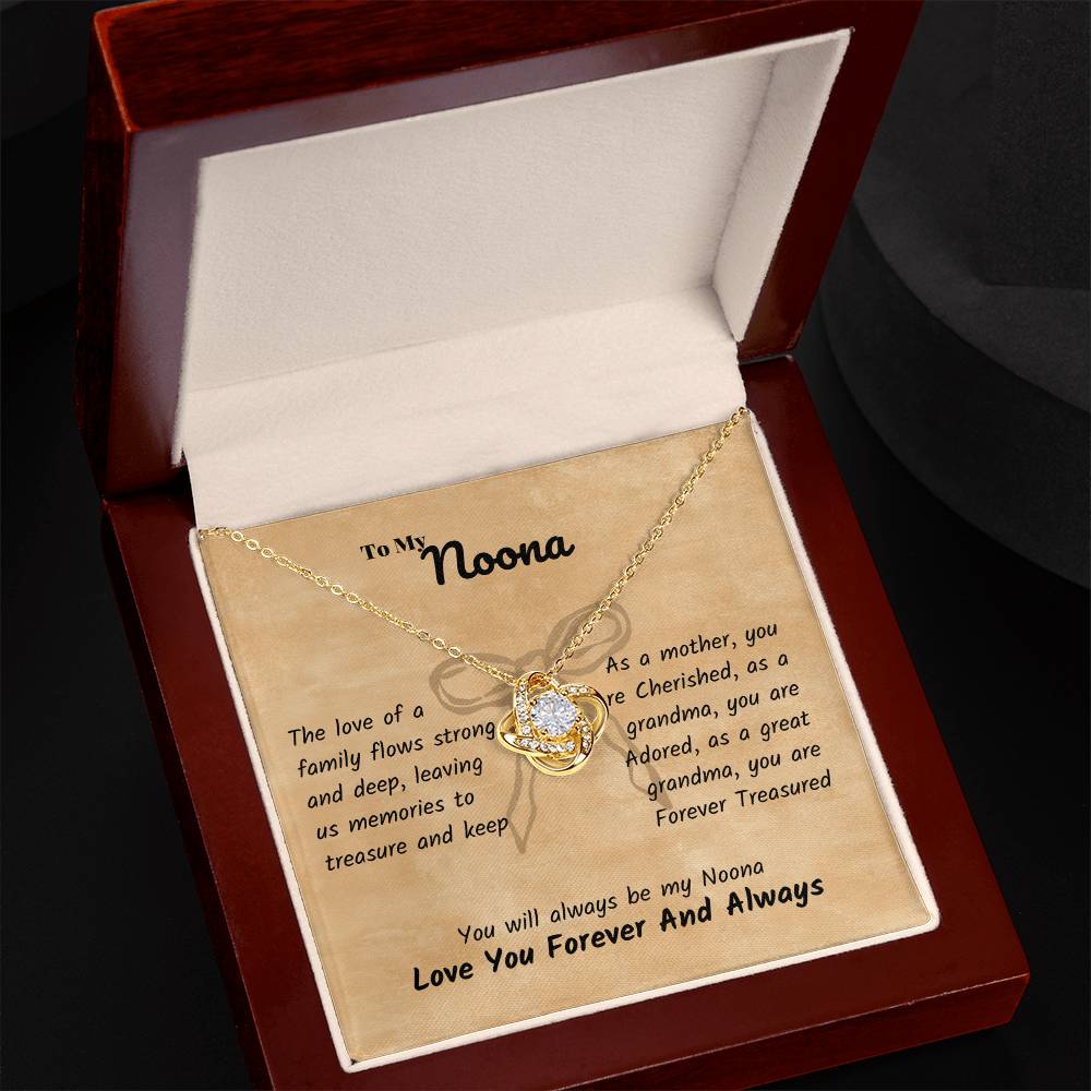 Noona - The love - Love Knot Necklace