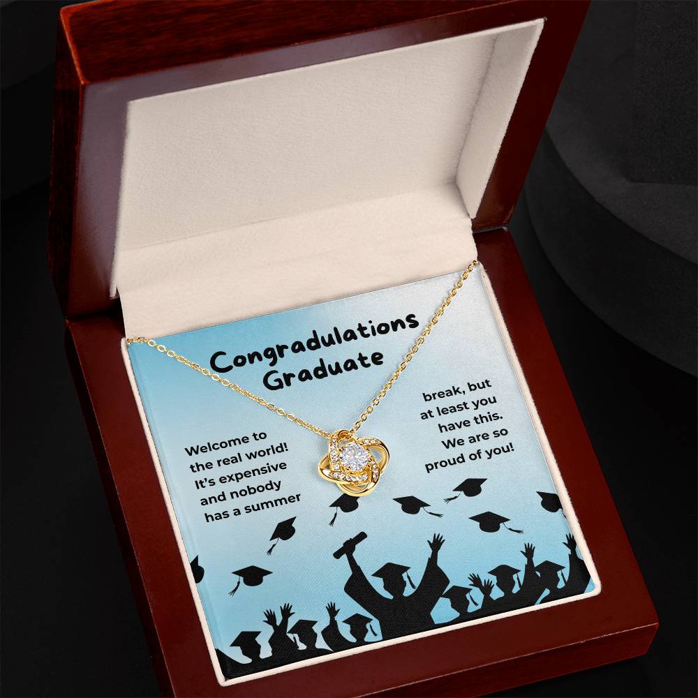 Graduate - Real world - Love Knot Necklace