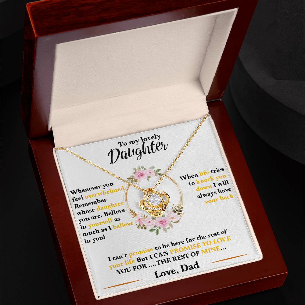 daughter - Whenever - Love Knot Necklace