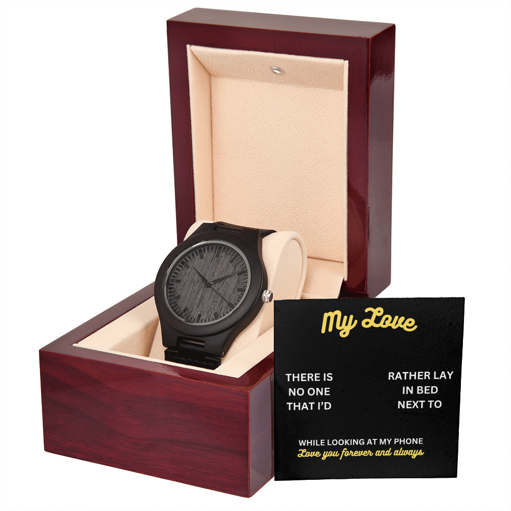 My love - There is no one - Wooden Watch
