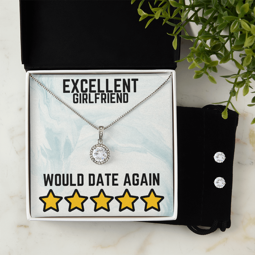 Excellent girlfriend - Would date again - Eternal Hope Necklace & Earring Set