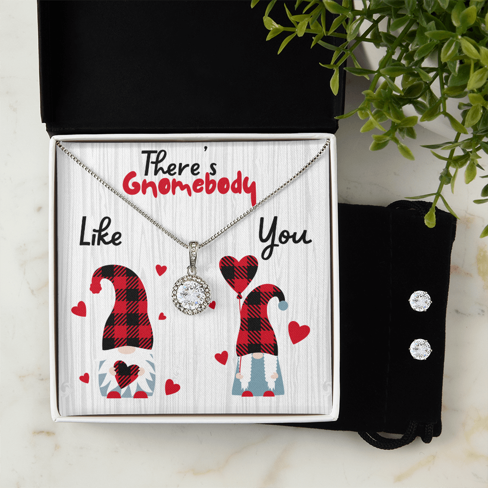 Gnome - There's Gnomebody - Eternal Hope Necklace & Earring Set