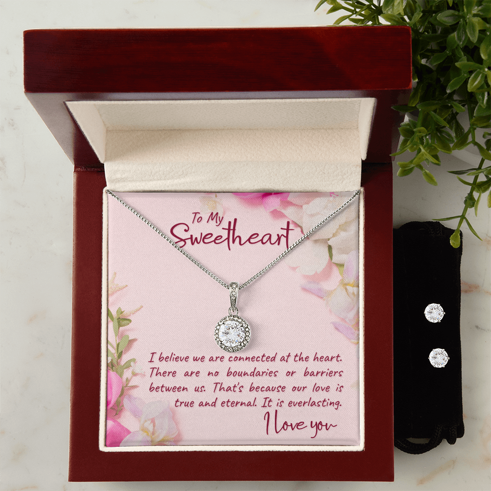 To Sweetheart - I believe we are - Eternal Hope Necklace & Earring Set