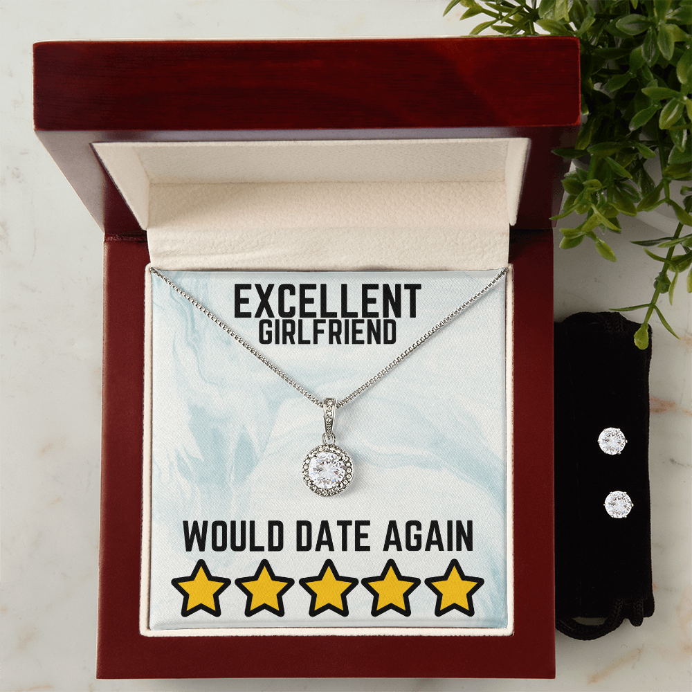 Excellent girlfriend - Would date again - Eternal Hope Necklace & Earring Set