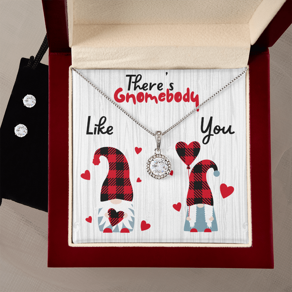 Gnome - There's Gnomebody - Eternal Hope Necklace & Earring Set