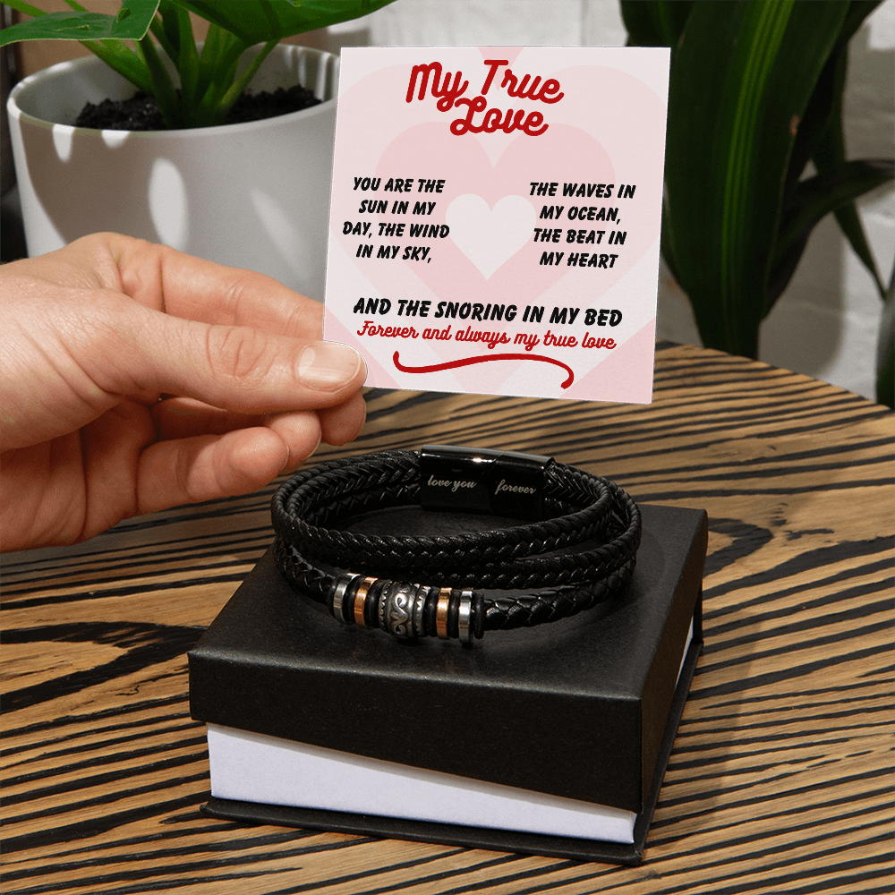 My true love - You are the sun - Love You Forever Bracelet