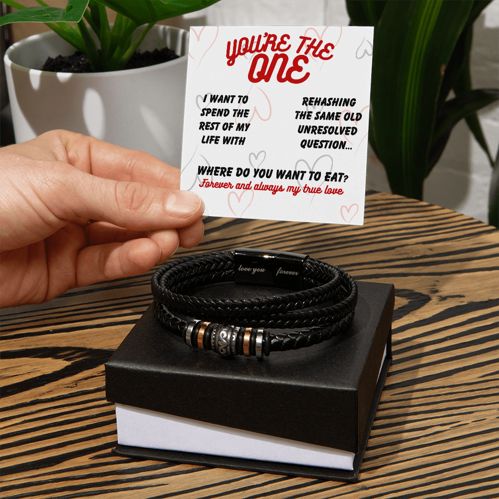 Love - I want to spend - Love You Forever Bracelet