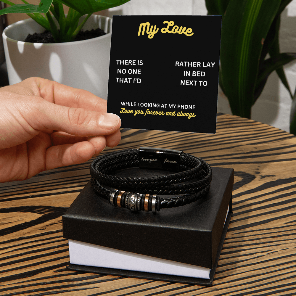 My love - There is no one - Love You Forever Bracelet