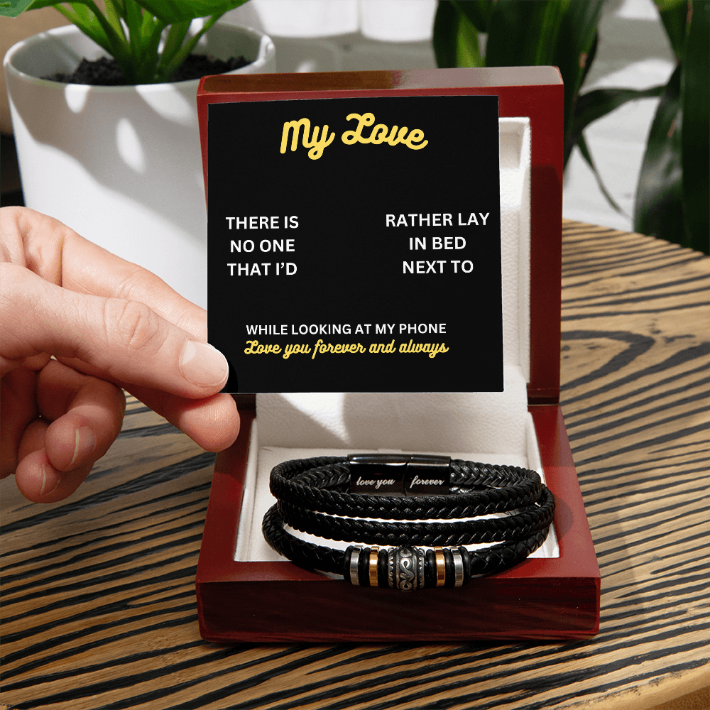 My love - There is no one - Love You Forever Bracelet