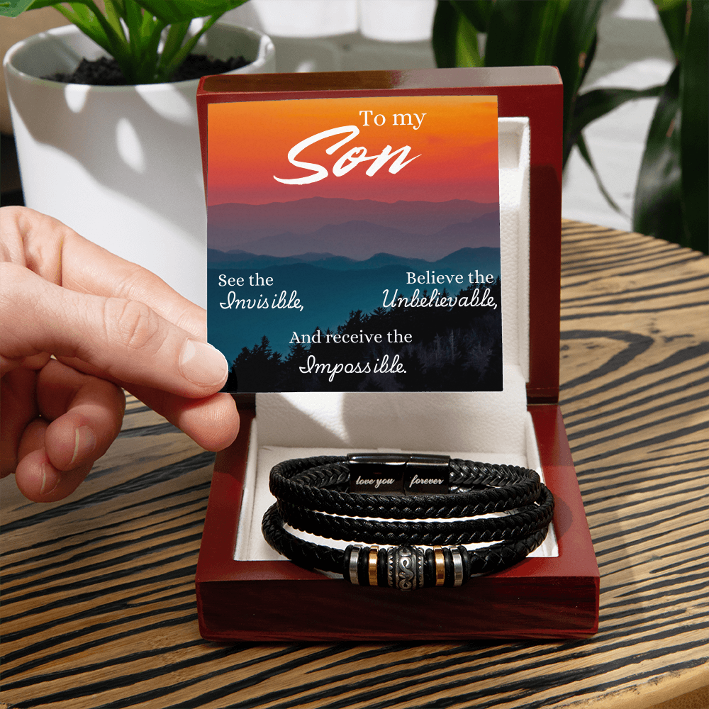 To Son - To my Son. See the - Love You Forever Bracelet