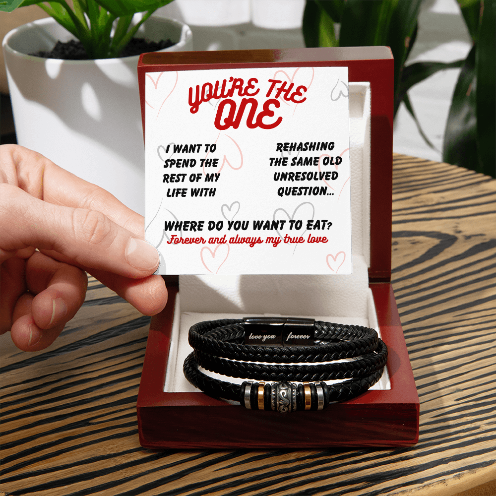 Love - I want to spend - Love You Forever Bracelet