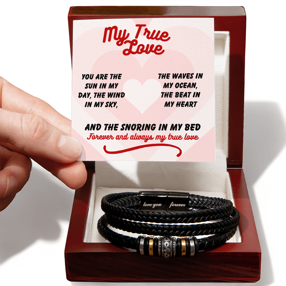 My true love - You are the sun - Love You Forever Bracelet