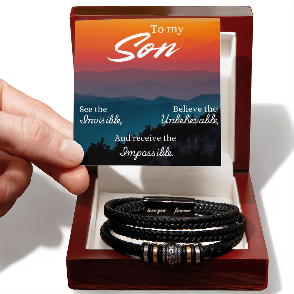 To Son - To my Son. See the - Love You Forever Bracelet