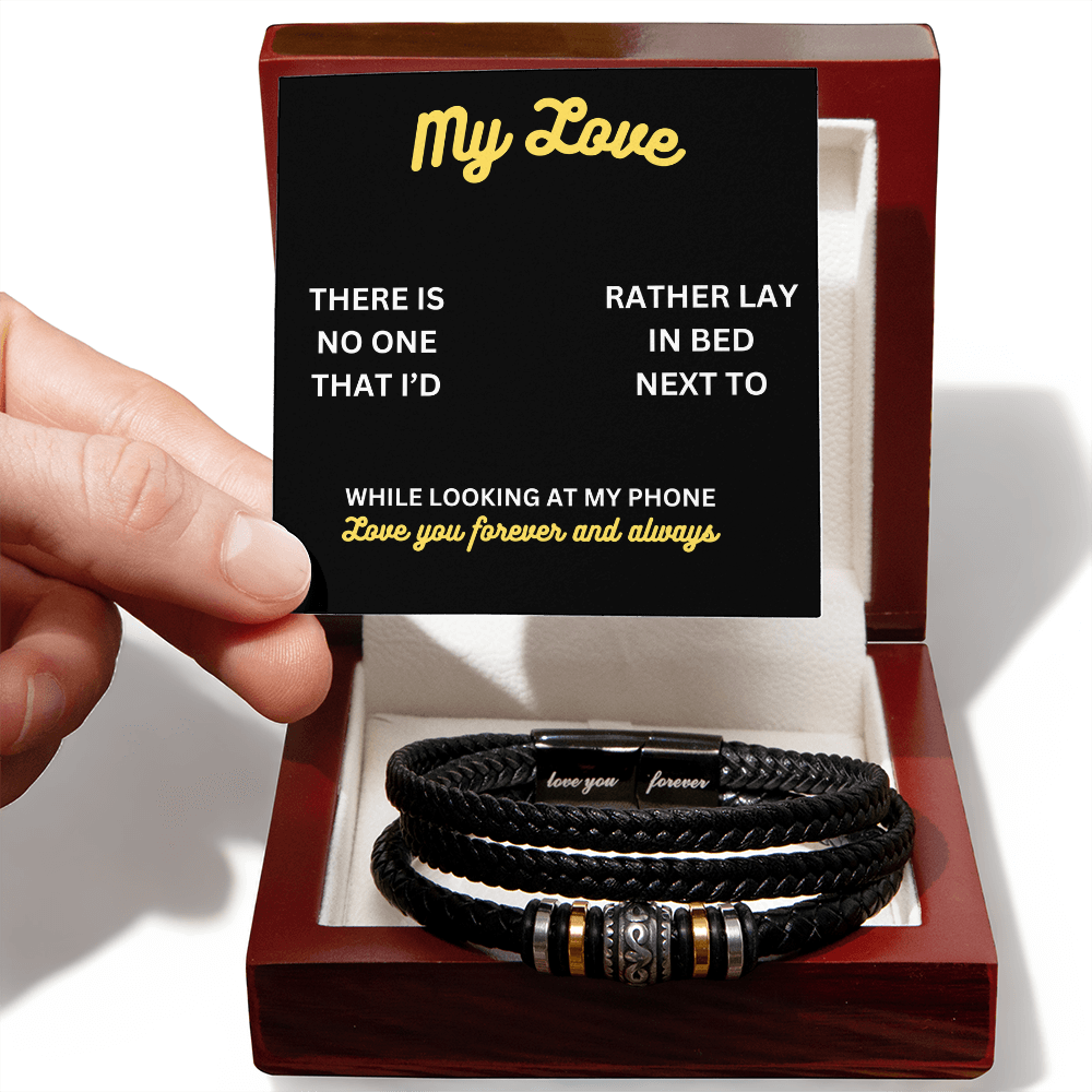 My love - There is no one - Love You Forever Bracelet