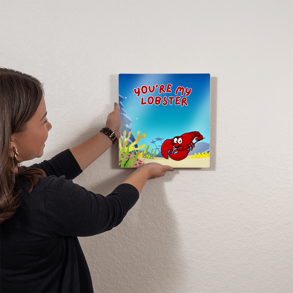 Love - You're my lobster - Metal art