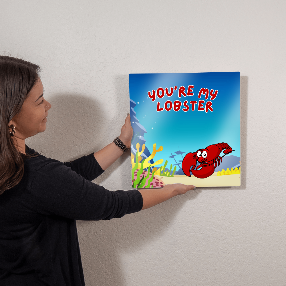 Love - You're my lobster - Metal art