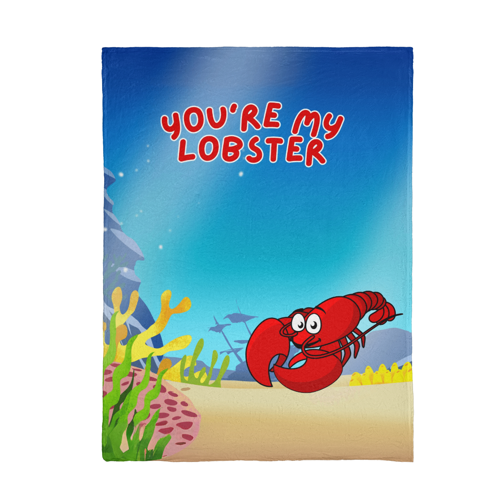 Love - You're my lobster - Mink Fleece Blanket