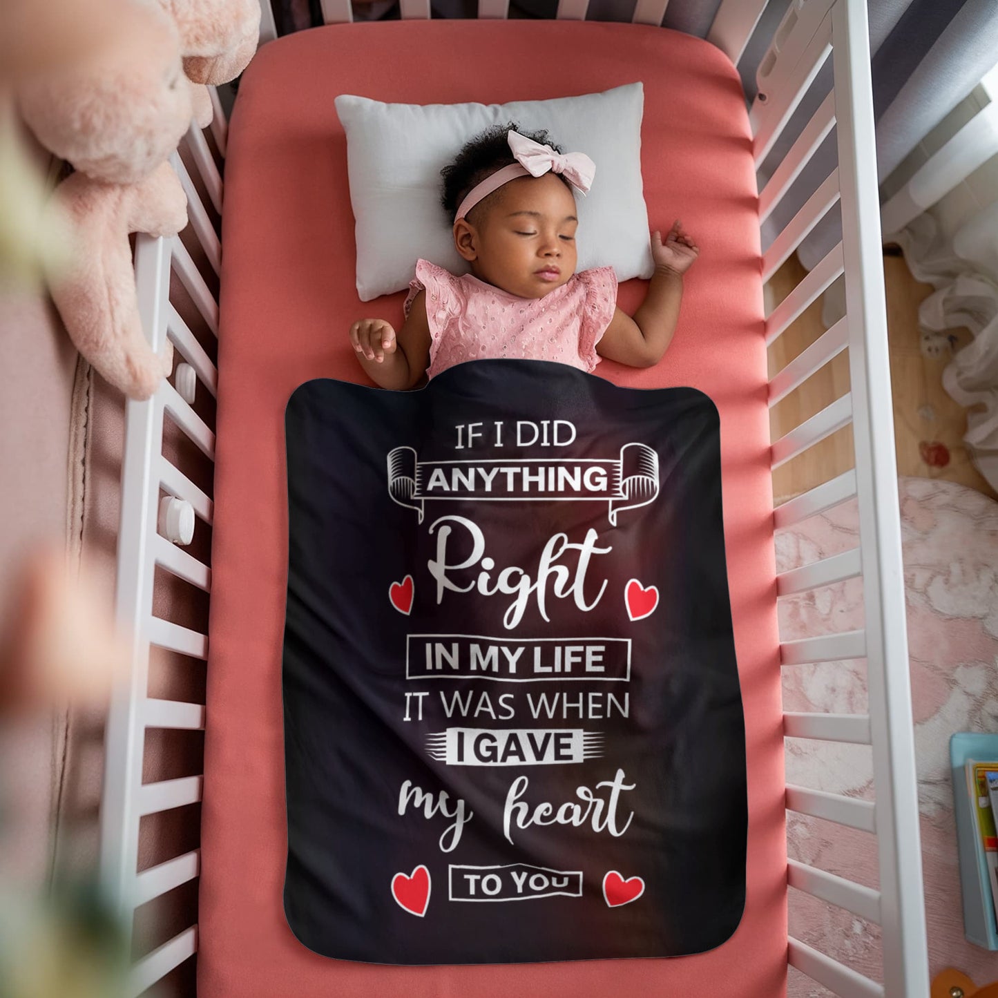 Love - If I did anything - Sherpa Fleece Blanket