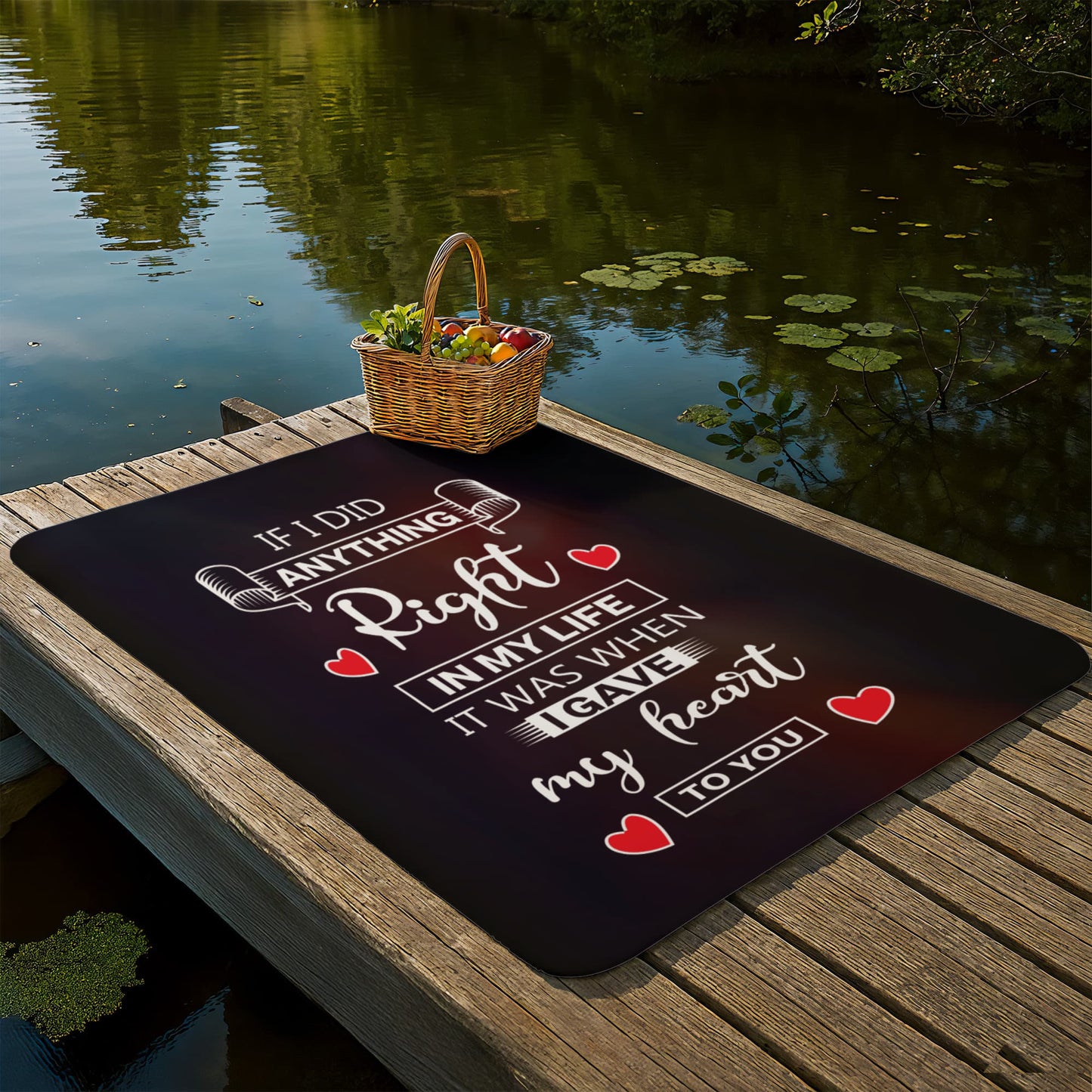 Love - If I did anything - Sherpa Fleece Blanket
