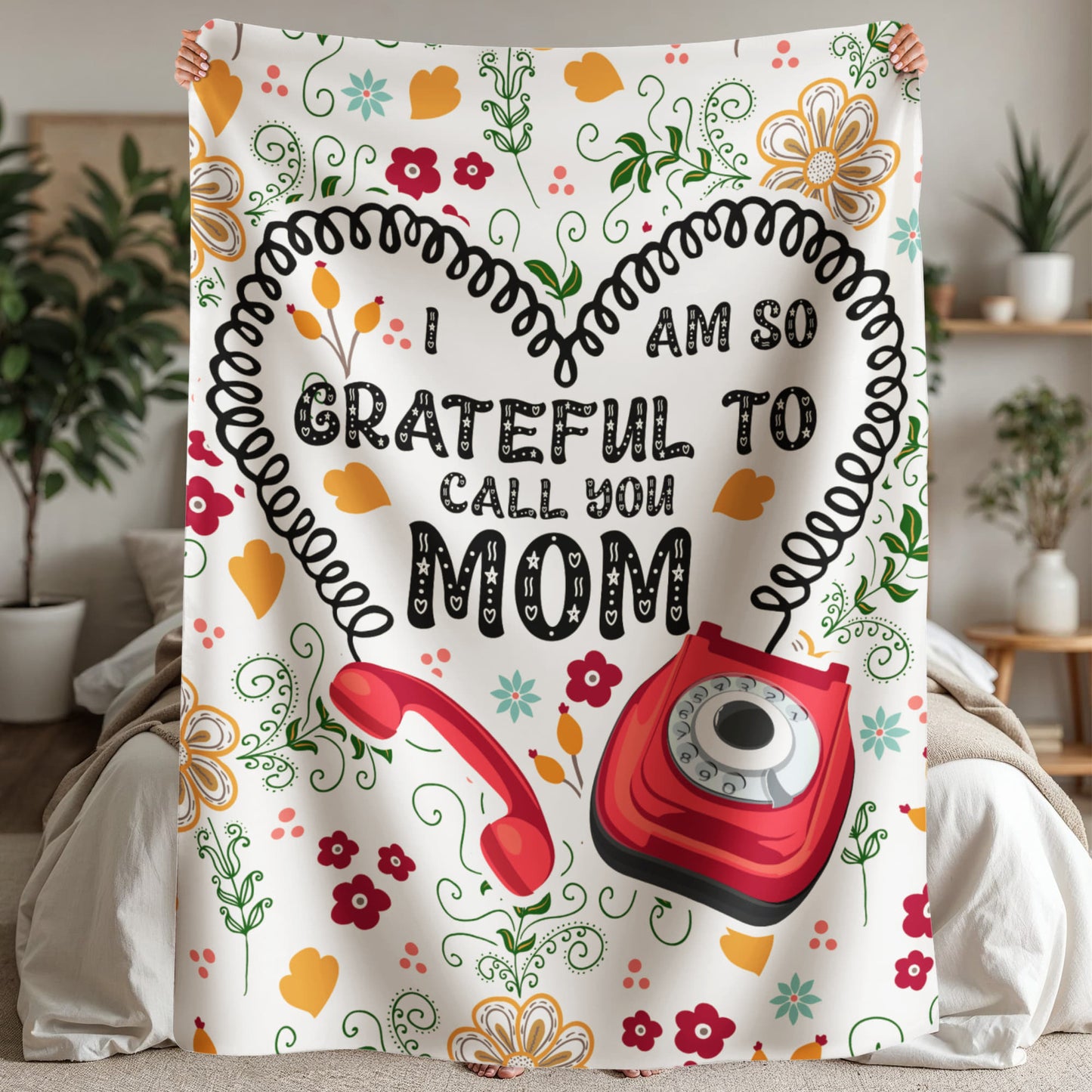 Mom - I am grateful - Sherpa Fleece Blanket