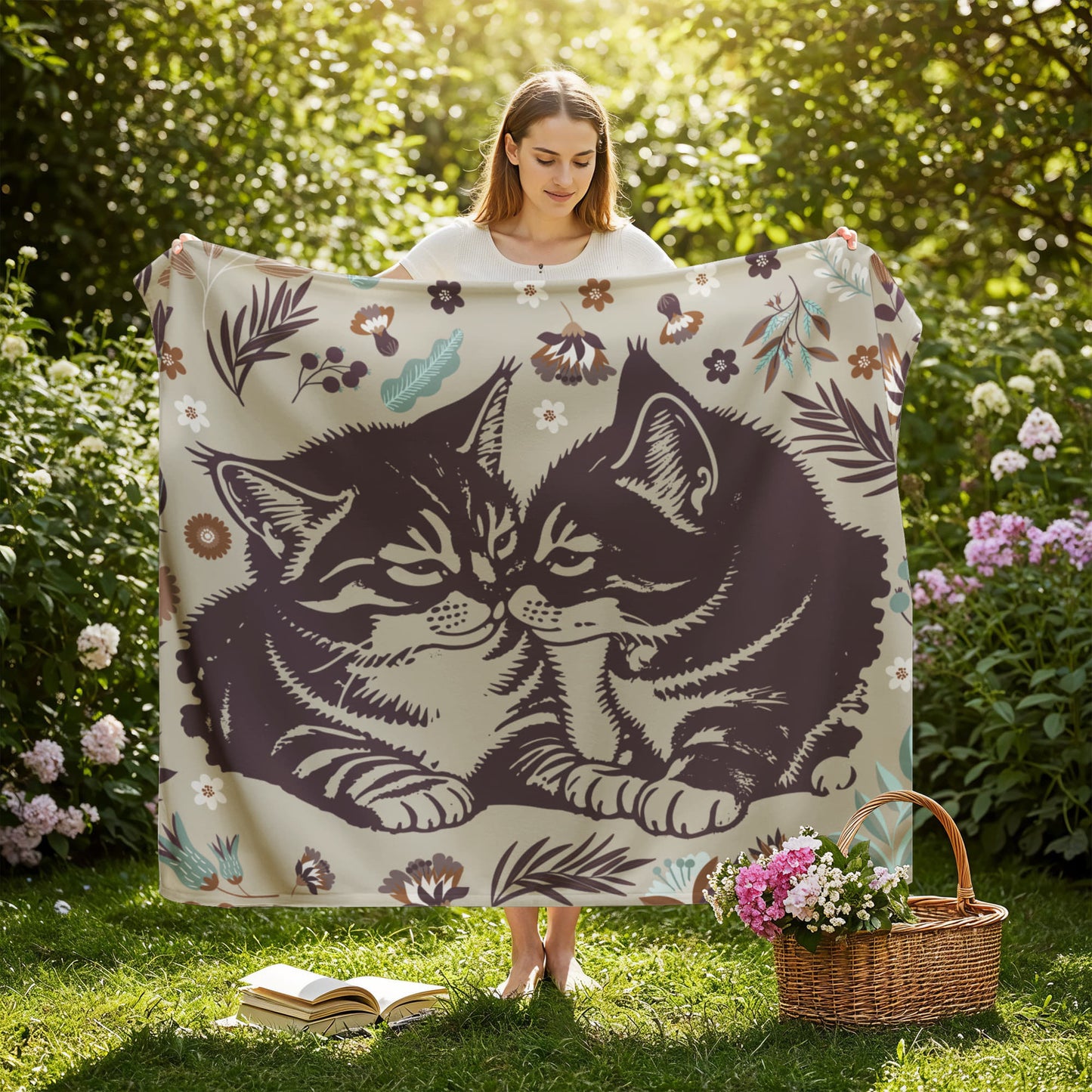 All - Cats - Jersey Fleece Blanket