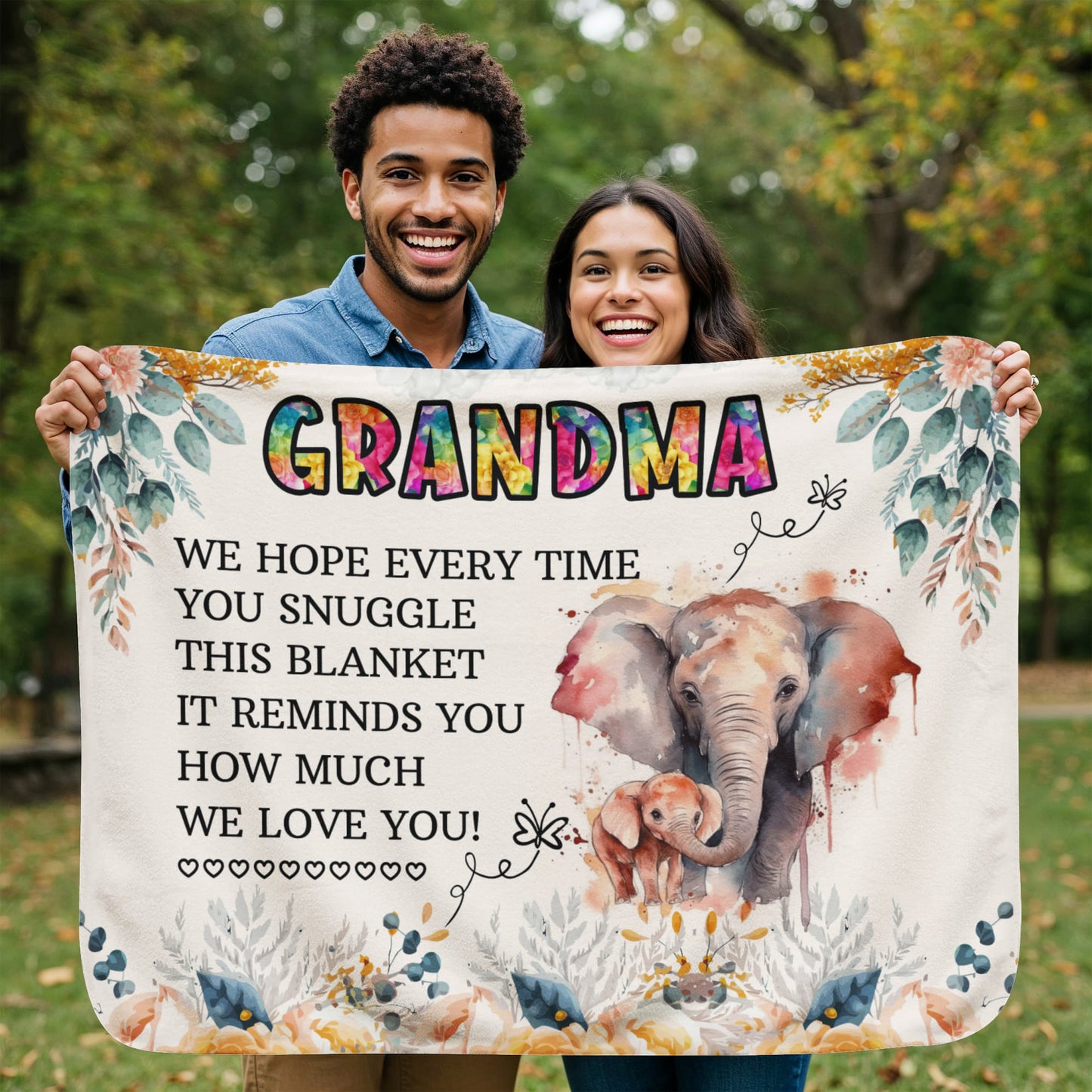 Grandma - We hope - Sherpa Fleece Blanket