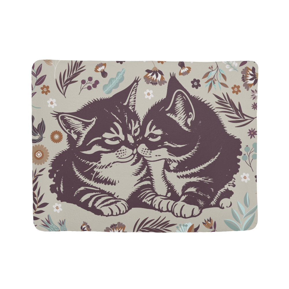 All - Cats - Sherpa Fleece Blanket