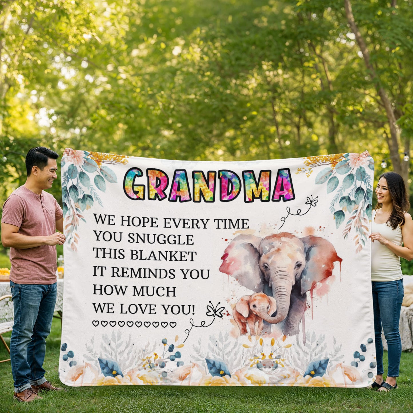 Grandma - We hope - Sherpa Fleece Blanket